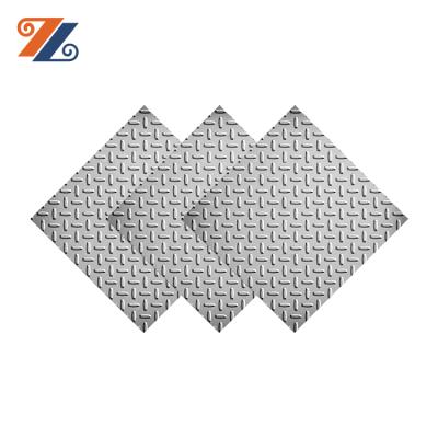 China Best Manufacture Quality Factory 201 4x8 4x10 Stainless Steel Checkered Flooring Plate and Decoration for Factory Flooring and Ladder for sale