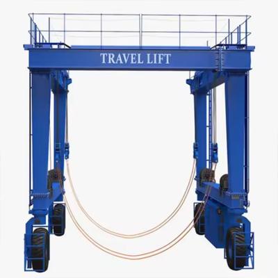 China Gantry Crane Customizable Marine Travel Lift 300 Ton Boat Lift Gantry Crane for sale