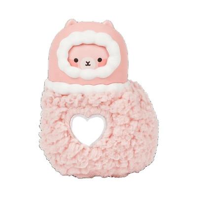 China Cute Alpaca USB Hand Warmer Fast Charging Support Charging Rechargeable Electric Hand Warmer Power Bank Christmas Gift for sale