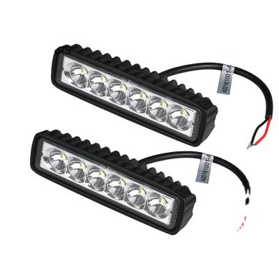 China Lamp Bestsellers Car Interior Accessories 18W LED Light Bar 18W Led Driving Light 18W Led Fog Light for sale