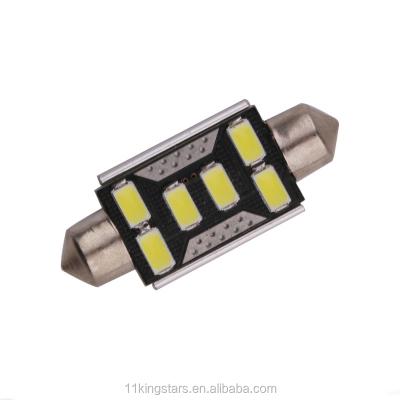 China Interior Lamp 31mm 39mm 41mm 5630 6SMD Led Can-bus Error Free Led Festoon Lights Festoon Car Led Lamp for sale