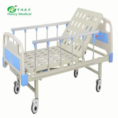 China 1 function design manual new crank hospital bed for sale for sale