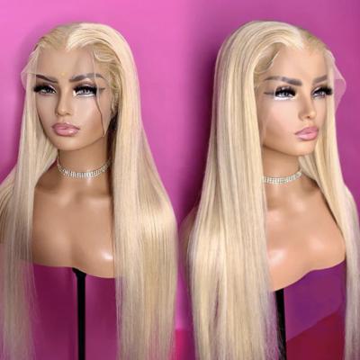 China Body wave 13*6 hd lace front wigs for black women lace front wig straight hair wigs for sale