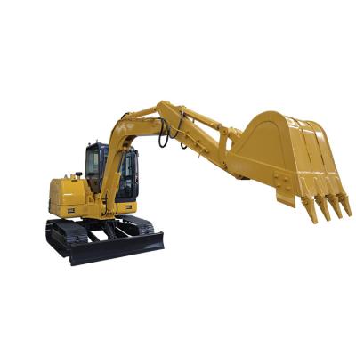 China Construction Material Shops Hot Sale Land Moving Machinery 5.85 Tons Crawler Excavator Safety New Low Fuel Consumption Excavator for sale