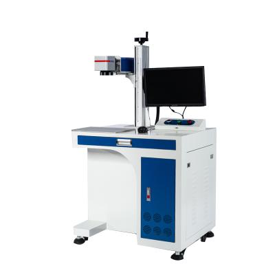 China High Speed ​​Desktop Laser Marking 30w Fiber Laser Marking Machine Metal Deep Marking Engraving Machines for sale