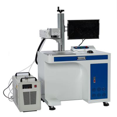 China Laser Marking 355nm Laser Engraving Machine Desktop Laser UV Marking Machine For Glass Plastic for sale