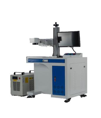 China Laser Marking UV Marking Machine Desktop Laser Machine Laser Printing For Paper Glass Metal Plastic for sale