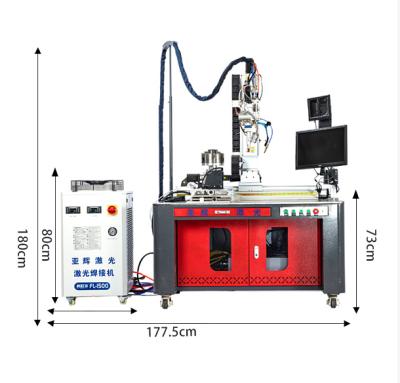 China High Quality Automatic Metallurgy Fiber Laser Welder 1500w Laser Welding Machine For Metal for sale