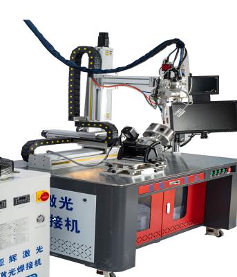 China Hotels Auto Parts Fiber Laser Welding Machine Continuous Water Cooling System 4 Axis Linkage Welding Machine for sale