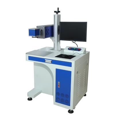 China Laser Marking Ultraviolet Fiber Optic Laser Marking Machine, Metal Nameplate, Desktop Small Portable Laser Engraving and Coding Machine for sale