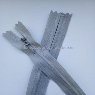 China Wholesale 3# invisible invisible zipper/nylon zipper/zipper for skirt and dress for sale