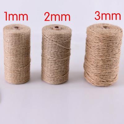 China Custom High Quality DIY Roll Jute Rope 4mm Raw Wholesale for sale