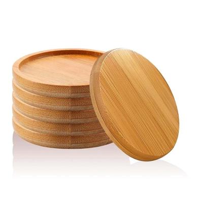 China Sustainable Wholesale Simple Desktop Decorative Round Coasters Custom Drink Coaster for sale