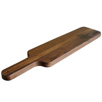 China Sustainable rectangular bread cutting board with handles backwood tray for sale