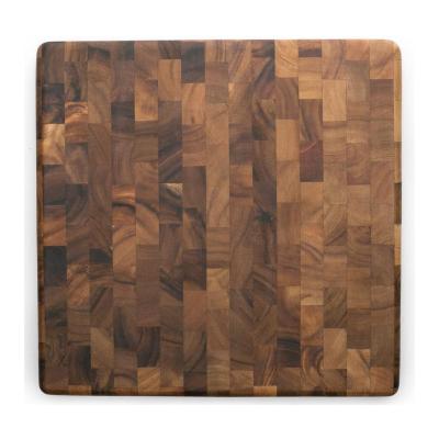 China Latest Viable Innovative Kitchen Cutting Board Plaid Patchwork Chopper for sale