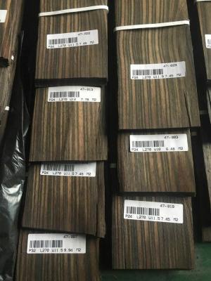 China Macassar - Ebony Natural Wood Veneer for sale