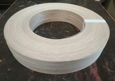 China 1MM Thick White Oak Veneer Edge Banding Real Wood Thick Veneer Edgebanding for sale