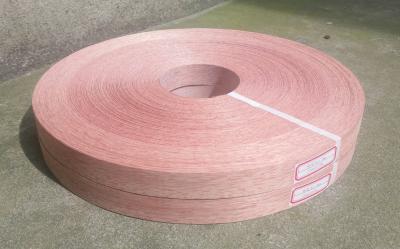 China Bintangor Edge Banding Veneer Fleece Backed Bintangor Wood Veneer Edgebanding for sale