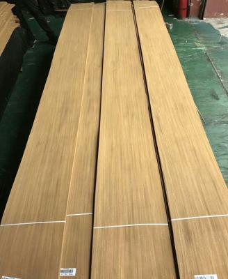 China Afrormosia Veneer African Teak Natural Wood Veneers for Furniture Doors Plywood and Interior Decor for sale