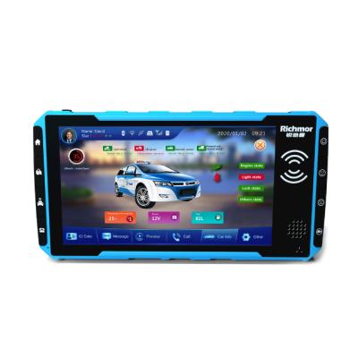 China NIGHT VISION 4 Channel 3G 4G GPS WIFI G SENSOR Touch Monitor Smart Car Video DSM Mobile DVR for sale