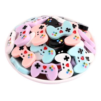 China Europe Pattern Resin Cute Style Gamepad Cartoon Shape Resin Accessories For DIY for sale