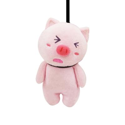 China Cute Hanging Pig Bag Personality Pig Plush Toy Twisted Doll Ugly Bag Pendant School Pig Key Chain for sale