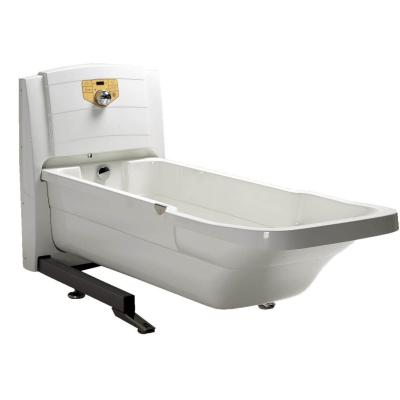 China Free Standing Aluminum Frame Top Aluminum View Rectangular Bathroom Chair Rectangular Medical Bath Bench Adjustable For Old for sale