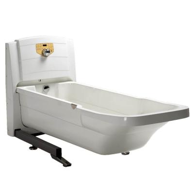 China 2021 Freestanding Modern Eco-friendly Plastic Thermo-sensitive Adjustable Foldable Small Bathroom PP Baby Bath Tubs for sale