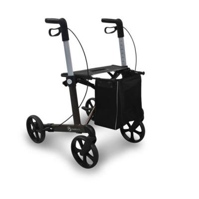 China Fashion design stand up rollator walker walking aid with seat for older SRWRM550 for sale