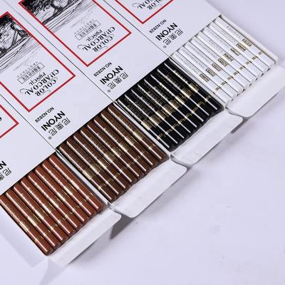 China Newly Unbreakable Tech Color Charcoal Pencil Set Sketch Wood Pencil For Good Drawing 7