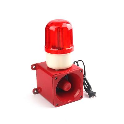 China Custom voice Emergency Alarm Safety Indicator Led Warning Light High Decibel Wide Range Flashing Warning Light With Buzzer for sale