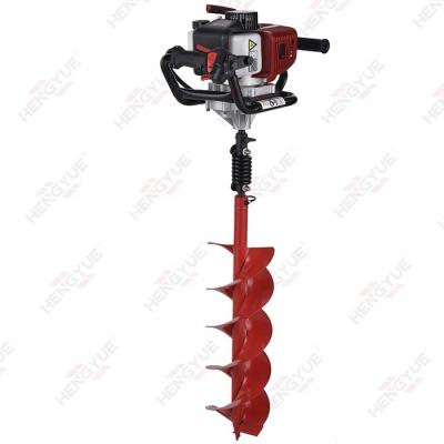 China Heavy Duty Modern Agricultural Manual Earth Drilling Rig Hole Tools 52cc Digging Machine for sale