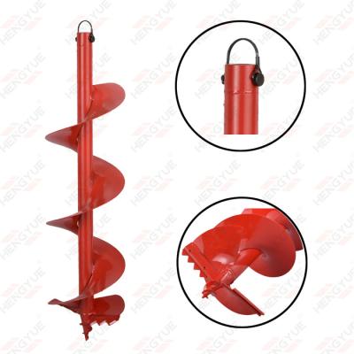 China HEAVY DUTY Earth Auger Drill Bits Earth Auger Spiral Hole Drill Garden Spiral Auger for sale