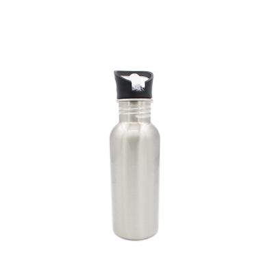 China PORTABLE Sublimation Printing Stainless Steel 201 Single Layer Suction Straight Spout Bottle for sale