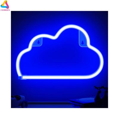 China Long Lasting Custom Neon Sign Cloud Neon Lamp Sign For Wall Decor For Bedroom Kids Room Living Room Bar Party Christmas Wedding for sale