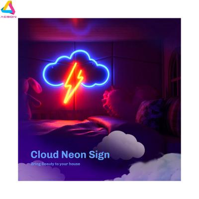 China Long Lasting Cloud Led Neon Lamp Wall Light Wall Decor Acrylic Neon Sign For Bedroom Kids Room Living Room Bar Party Christmas for sale