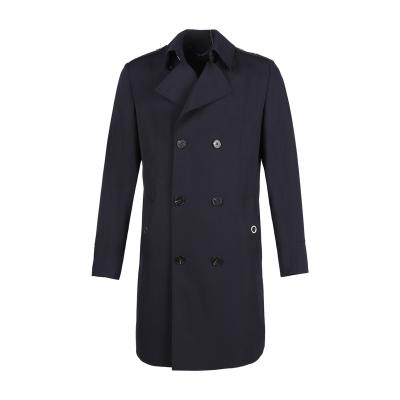 China Ditch Plus Size Spring Clothing Men Coat Slim Men's Woolen Jackets Men's Ditch Coat Breast Rain Ditch Coat Long Double for sale