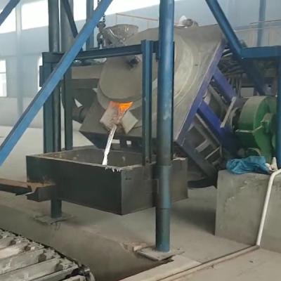 China Easy Operate Aluminum Electric Induction Metal Furnace Copper Aluminum Smelting For Casting Ingots for sale