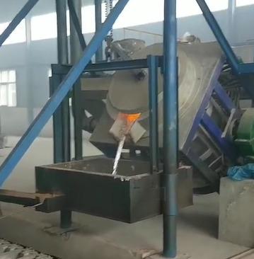 China Factory Aluminum Scrap Recycling Billet Continuous Casting Machine Aluminum Hot Top Aluminum Rod Casting Production Line for sale