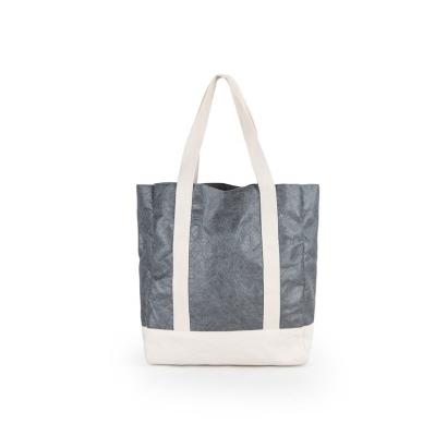 China Eco-Friendly Fashion Dupont Tote Bag Fashion Women Lady Paper Empty Handbag for sale