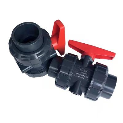 China UPVC General Manual Plastic Ball Valve for sale