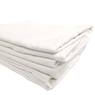 China Capacity Strong Factory Water Absorption Oil Direct Selling 10 Kg Normal Size Bed Sheet Pure White Cotton Cloths Old for sale