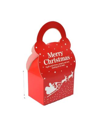 China Recyclable Manufacturers Wholesale Customized Portable Christmas Gift Bags for sale