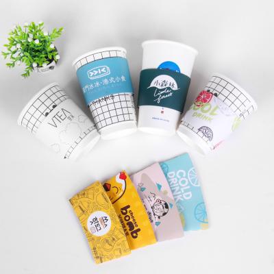 China Supply Recyclable Chinese Disposable Coffee Maker Paper Cups With Logo Paper Coffee for sale