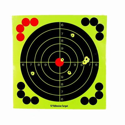 China Wholesale Portable Factory Archery Shooting Target Sticker Chest Silhouette Target Square Paper for sale