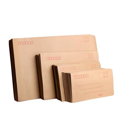 China Custom Business Envelope Sale Printing Brown Kraft Paper Envelope With String for sale