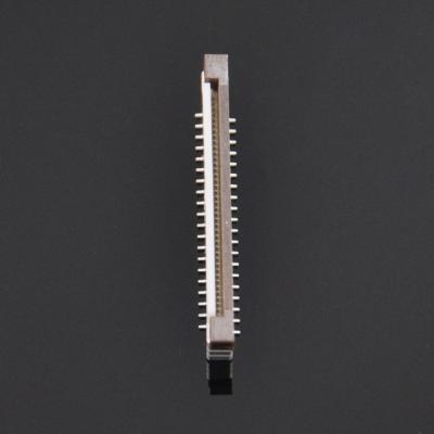 China Fire Resistance/Flame Retardant H4.3 Multipin Vertical Contact/Dampproof Pitch 0.5mm 7pin 8pin 9pin With Lock Dislocation Contact Ffc Fpc Connectors for sale