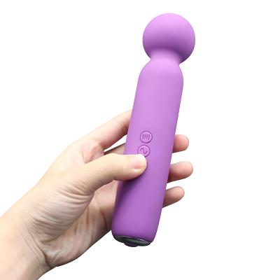 China Sex Toys For Women Vagina Vibrator 20 Frequency Silicone Sex Toy AV Stick Body G Point Wand Personal Sex Toys For Women Vagina Vibrator for sale