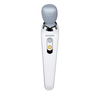 China Handheld Electric Body Relax Slim Massager Wireless Full Body Vibration Waterproof Massage Wand for sale