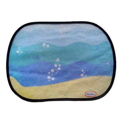 China Electrostatic Sports Color Printing Film Car Side Window Screen Sun Shade for sale